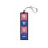 S2B Retro Label Keycap Keyring Mechanical Switch Clicky Keychain Midnight Chill Mood Black Vintage Y2K Charm _ Made in Korea